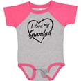 thumbnail image 3 of Inktastic I Love My Grandad in Black Chalk Heart Boys or Girls Baby Bodysuit, 3 of 5