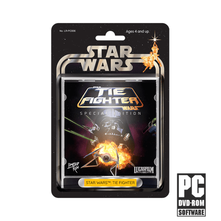 Star Wars: Tie Fighter PC Physical Game Disk Limited Run Special Edition [ VG+ ]