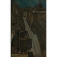 thumbnail image 2 of Albert-Edouard Chazalviel 13x18 Gold Ornate Wood Frame and Double Matted Museum Art Print Titled - Rue Guenegaud (1912), 2 of 4
