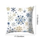 thumbnail image 3 of Christmas Patterns Cushion Cover Snowflake Alphabet Sofa Pillowcase Linen Cushion Cover Christmas Holidays Home Decor, 3 of 6
