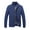 Dark Blue, variant on GaThRRgYP Mens Outwear Plus Size Long Sleeves Coat,Men Jacket Zipper Pocket Ribbed Hem Non-hooded Sports Solid Top Coat