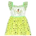 thumbnail image 4 of Disney Princess Tiana Girls Nightgown Pajama, Green, Size: 4T, 4 of 4
