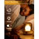 thumbnail image 5 of Linda lámpara de queroseno, luz ámbar de llama de silicona, luz nocturna recargable regulable ajustable para niños, niñas, dormitorio de niños adolescentes, 5 of 5