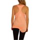 thumbnail image 3 of Camiseta sin mangas con espalda cruzada para mujer de Reebok, naranja, pequeña, 3 of 4