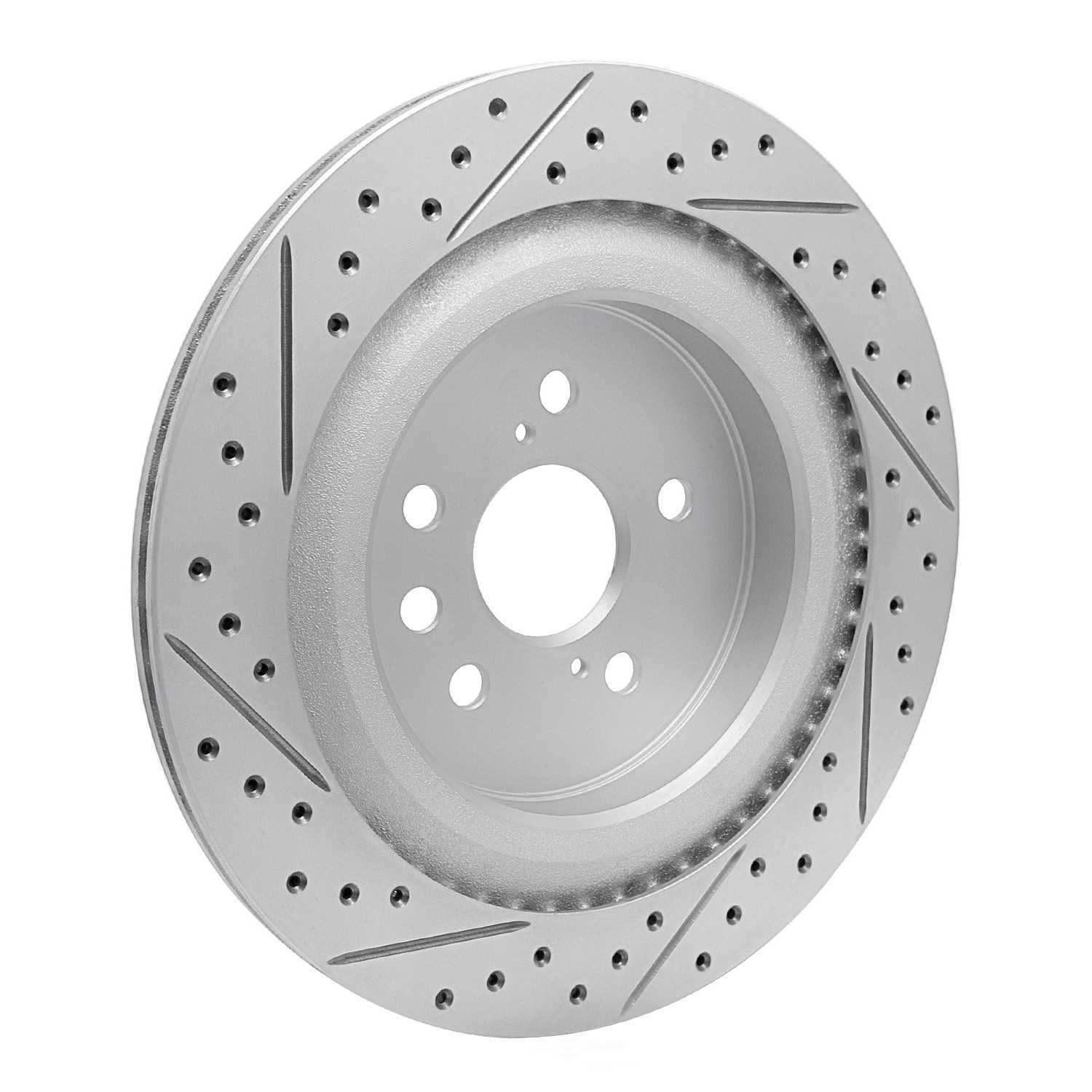 Dynamic Friction Company 830-75065R DFC Geoperformance Rotor - Drilled & Slotted