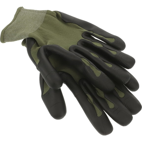 Work Gloves Construction Rubber-injected Outdoor Protection Nylon
