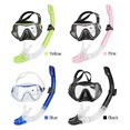 thumbnail image 4 of Snorkeling Set Wide View Diving Mask Dry Top Snorkel Set, 4 of 6