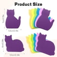 thumbnail image 2 of Cat Sticky Notes, 6 Color 12 Pack Bright Colorful Sticky Pad Kawaii Sticky Notes Cute Cat Notes Self-Sticky Note Pads Cartoon Animal Sticky Notes for Cats Lover, 2 of 4