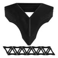 thumbnail image 2 of MOVTOTOP Boîte de Rangement en Plastique Durable Noire pour Déco avec Forte Résistance à l'Usure et Conception Stable 20 Pcs, 2 of 7