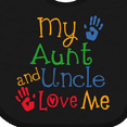 thumbnail image 4 of Inktastic My Aunt and Uncle Love Me Boys or Girls Baby Bib, 4 of 4