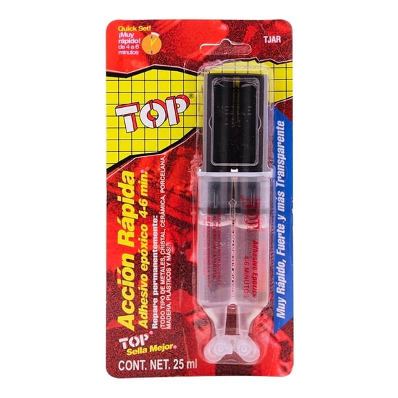 Adhesivo Epóxico Top Acción Rápida 25 ml
