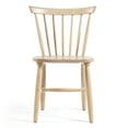 thumbnail image 5 of Furniture of America Winsto Spindle Back Solid Wood Side Chairs, Set of 2, White Oak, 5 of 15