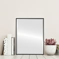 thumbnail image 2 of Singapore Framed Rectangle Mirror - Matte Black - 13" x 17", 2 of 7