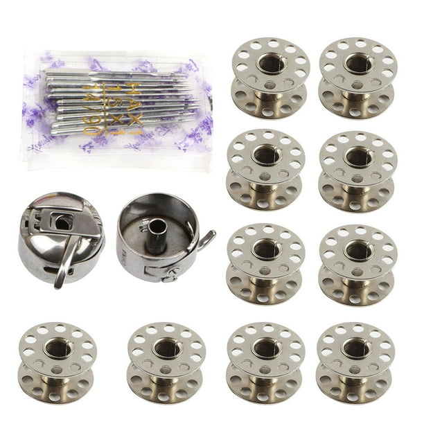 TureClos Metal Rustproof Sewing Machine Bobbin Case Home Stitching