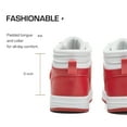thumbnail image 2 of Dream Pairs Kids Boys & Girls Fashion High Top Sneaker Youth Fashion Basketball Shoes, 2 of 5