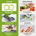 thumbnail image 3 of Vegetable Chopper Onion Chopper Mandolin Slicer 13 In 1 Food Chopper Multifunctional Vegetable Chopper And Slicer Dicing Machine Adjustablevegetable Cutter With Container, 3 of 5