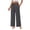 Dark Gray, variant on Ekouaer Pajama Pants for Women Soft Comfy Pajama Bottoms Casual Stretch Wide Leg Pants with Pockets