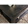 thumbnail image 3 of Furniture of America Deston Wood 1-Shelf Coffee Table in Antique Black, 3 of 7