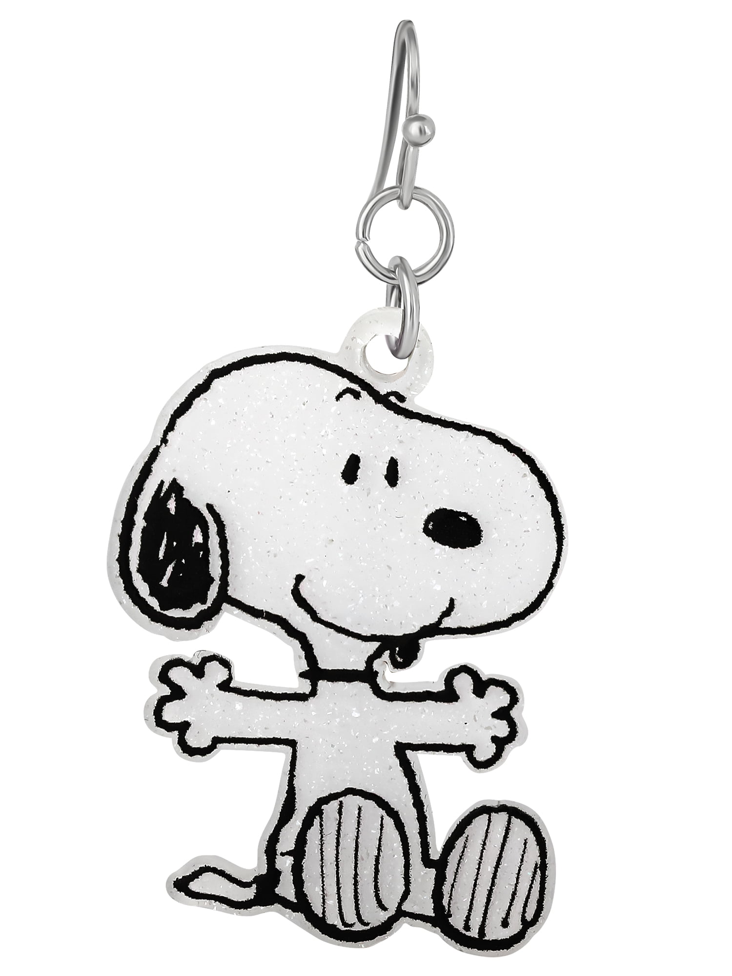 Peanuts Girls/Tween Snoopy and Woodstock Acrylic Dangle Earring Set, 2 Pairs