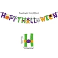 thumbnail image 3 of Riforla Halloween Decorations: Festive Party Banners & Flags for Scene Setup Hangs Home Decor Green, 3 of 7