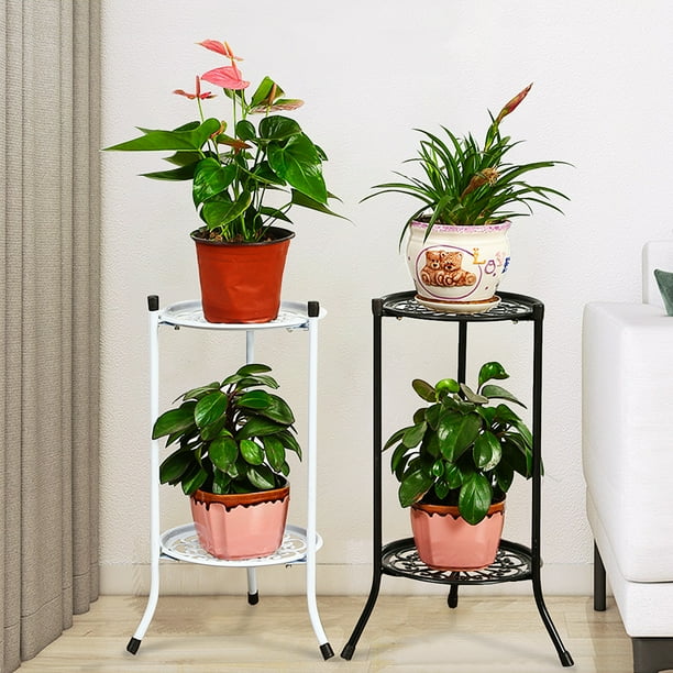 Wrought Iron Plant Stands Indoor Outdoor,Metal Tall Plant Stand Iron