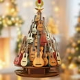 thumbnail image 5 of Mecorevx Christmas Decorations 3.15Inch Acrylic Stacked Guitar Christmas Ornaments Suitable for Christmas Tree Decor,Christmas Gifts, 5 of 6