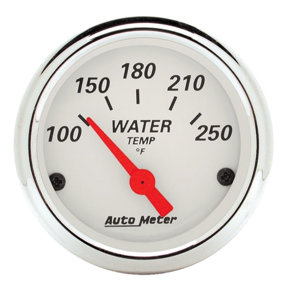 Auto Meter 1337 Water Temperature Gauge Automotive Decorative Interior Hardware & Accessories