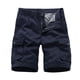 thumbnail image 1 of WILLBEST Pantalones Cortos para Hombre, Moda Masculina, Casuales, de Color Sólido, con Bolsillo, Cremallera y Hebilla, para Exteriores, Pantalones Cortos para Herramientas, 1 of 3