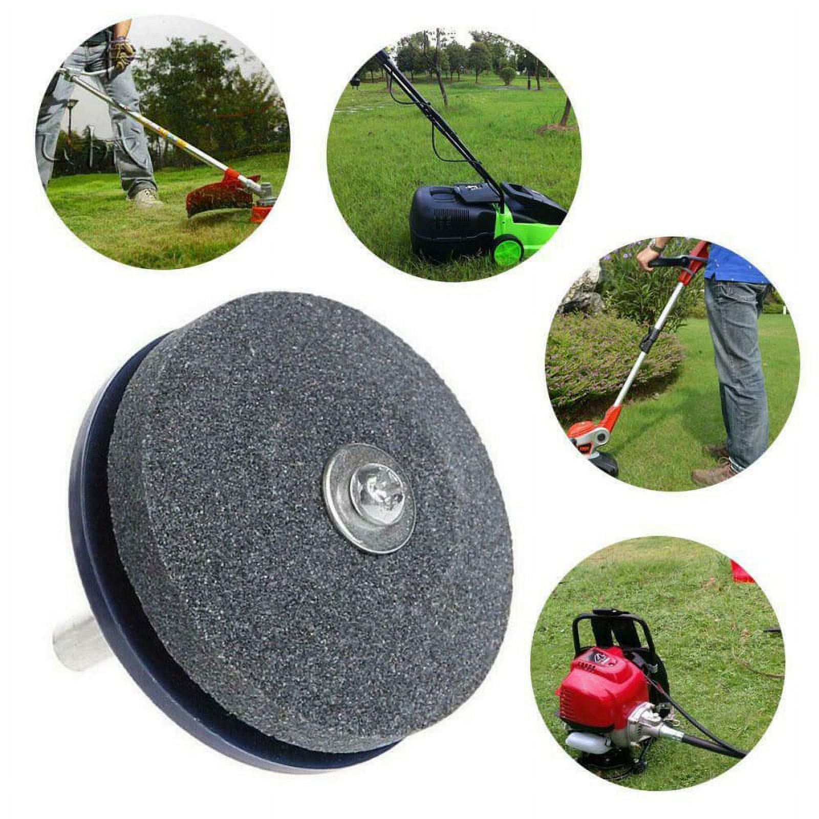 Faster Lawn Mower Sharpener Lawnmower Blade Sharpener Universal Grinding  Rotary Drill Cuts - Temu