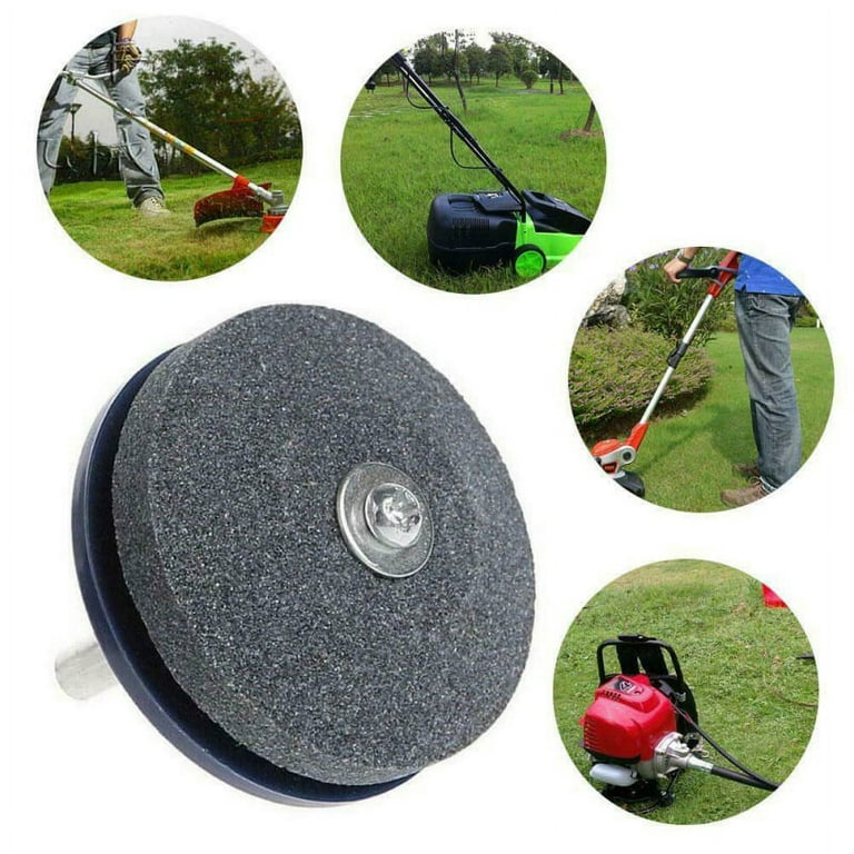 anna 2Pack Lawn Mower Sharpening Lawnmower Blade Sharpener Rotary Drills Garden  Tool 