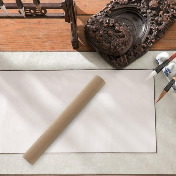 FRCOLOR 6pcs Heavy Duty Cardboard Cylinder Kraft Paperboard Tubes For Shipping Mailing And Storing Posters Art Prints And Documents With With Plastic Caps