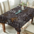 thumbnail image 3 of SKYSONIC 60"x108" Square Tablecloth with Thanksgiving Traditional Symbols Prints, Anti-Wrinkle and Smooth Table Cloth for Kitchen/Home Party Decoration, 3 of 7