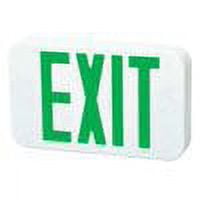 Fulham Exit Sign,LED,Green Letter7-1/4 in. H FHEX20WGEM