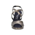 thumbnail image 3 of Walking Cradles Wc Porsha Women Platform Sandal In Pewter Jasmine Leather, 3 of 7