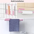 thumbnail image 6 of Paper Towel Holders Kitchen Wall Mount, Paper Towel Holder Under Cabinet Pink, 6 of 7