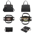 thumbnail image 6 of M Marco Women's Handbag 3pcs Set Fashion Tote Bag with Matching Satchel Bag and Wristlet, 6 of 8