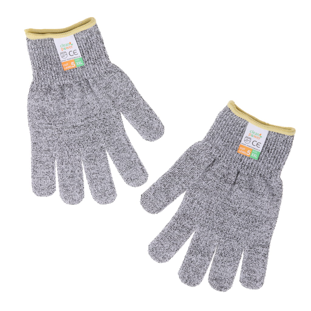 Cut Resistant Gloves High Performance Level 5 Protection Food Grade XL 