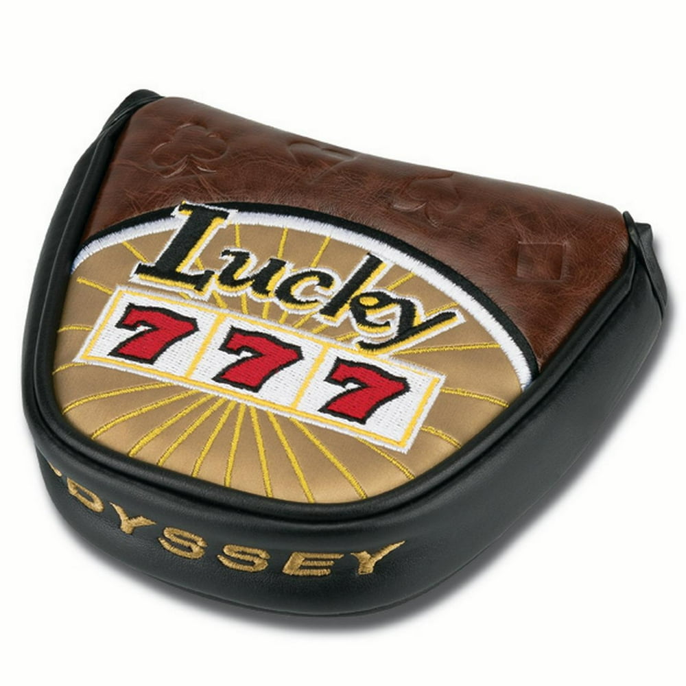 NEW Odyssey Lucky 777 Mallet Putter Cover Headcover