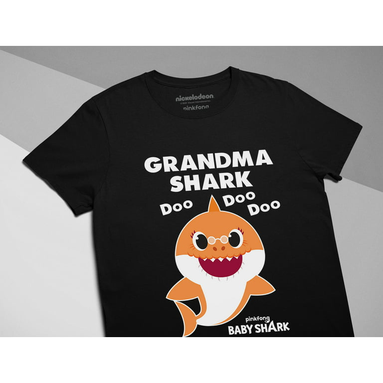 Tstars Womens Best Gift for Mother's Day Shirts Tshirt Grandma Shark Cool  Cute Gift for Mom Shirt for Mom Tee Baby Shark Doo Doo Doo Nana Mothers Day Gift  Women T Shirt 