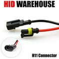 thumbnail image 4 of HID-Warehouse AC HID Xenon Replacement Bulbs - H11 6000K - Light Blue 1 Pair, 4 of 4