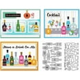 thumbnail image 1 of Troqueles para cortar vino y copas de vino, troqueles para hacer tarjetas, plantillas para troqueles de metal para tarjetas, troqueles para álbumes de recortes, plantillas para troqueles de repujado, 1 of 9