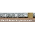 thumbnail image 3 of HR Ultra-Soft Shaggy Area Rug with Southwestern Diamond Pattern  Gray and White, Plush 1-Inch Pile, Easy Clean, Quick Crease Recovery  Ideal for Living Room, Bedroom, 3 of 6