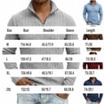 thumbnail image 3 of Gamivast Men's 1/4 Zip Sweaters Long Sleeve Slim Fit Pullover Knitted Mock Neck Tops Lightweight Warm Jumper Business Casual Work Fall Winter Fashion, 3 of 5