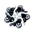 thumbnail image 3 of 5pcs silla de oficina ruedas ruedas de computadora silla de escritorio silla de servicio resistente sillas de escritorio resistentes muebles ruedas Con freno, 3 of 8