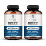 VITASEI Testronix Testosterone Booster for Men, Natural Blend for Maximum Performance Stamina, Energy, and Strength 120 Capsules