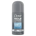 thumbnail image 2 of (2 pack) Dove Men+Care Antiperspirant Deodorant Dry Spray Clean Comfort, 1 oz, 2 of 8