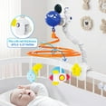 thumbnail image 4 of Baby Crib Mobile with Music Box, Remote Control, Rotating Space Theme Toys, 4 of 5
