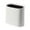 White, variant on Small Bathroom Trash Can with Lid Slim Plastic Trash Can Recycle Trash Can Bin Slim Garbage Bin, Plastic Narrow Wastebasket for Bedroom, Bath, Office,Laundry,Kitchen,Toilet，Detachable Trash