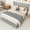 Light Gray, variant on Gas Lift Full Bed Frame With Storage, Chic Wingback Headboard Style, Ports, Dark Gray Linen Upholstery, No Box Spring Needed Modern Size Storage Lift, Horizontal Channel Headboard,