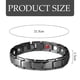 thumbnail image 4 of Pulsera magnética para hombres que alivia la artritis y reduce el dolor Pulsera magnética para el cuidado saludable, 4 of 5